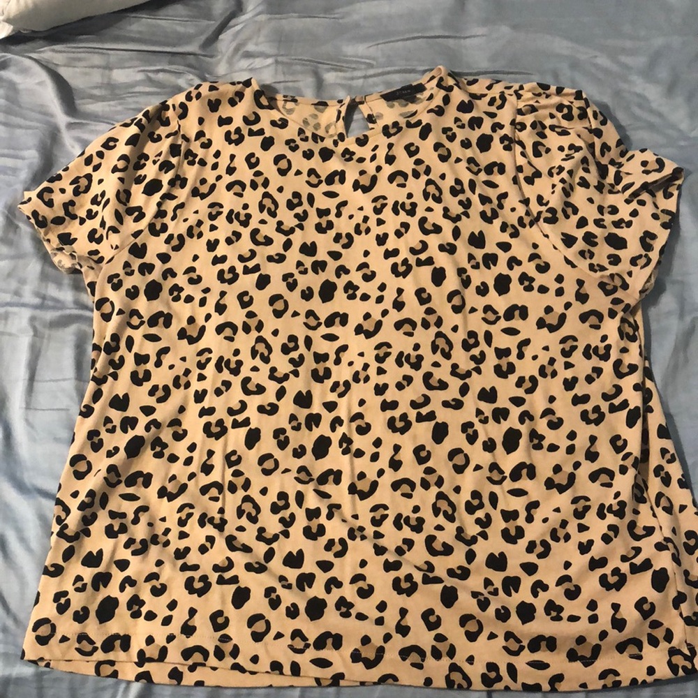 Animal Print Blouse from Jcrew